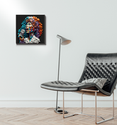 Acoustic Aura Wrapped Canvas